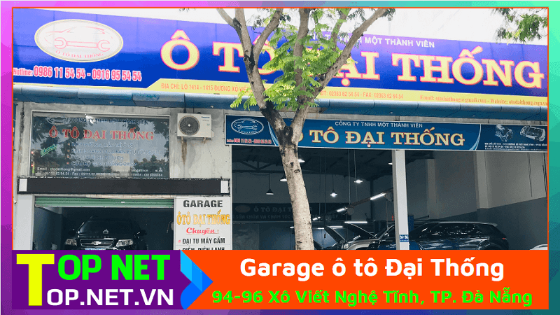 Garage ô tô Đại Thống - Gara sửa chữa ô tô Đà Nẵng