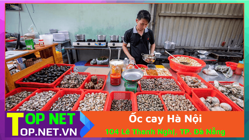 Ốc cay Hà Nội - Quán ốc ngon ở Đà Nẵng