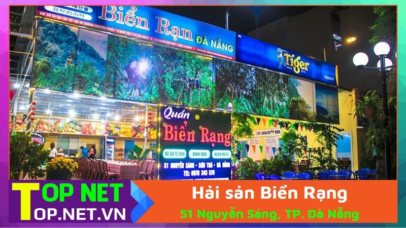 Hải sản Biển Rạng - Nhà hàng hải sản ngon rẻ ở Đà Nẵng