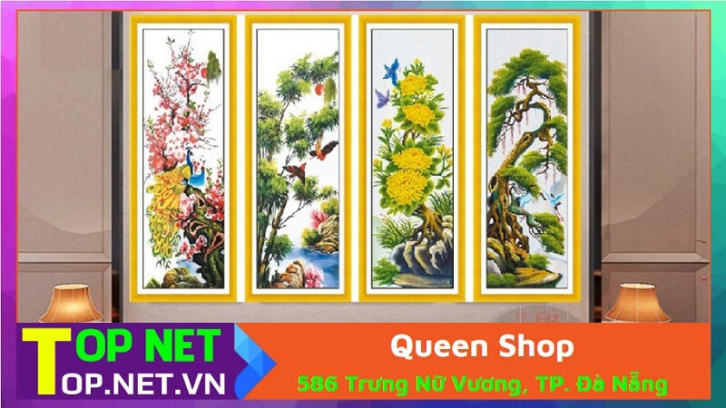 Queen Shop - Tranh thêu chữ thập ở Đà Nẵng