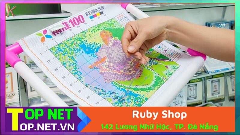 Ruby Shop - Địa chỉ bán tranh thêu chữ thập ở Đà Nẵng