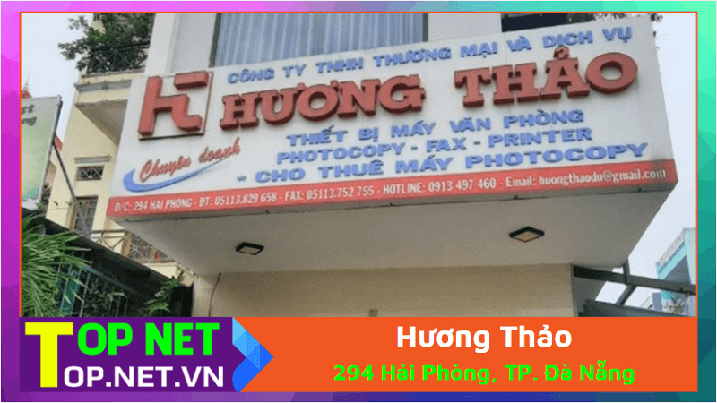Hương Thảo - Cho thuê máy photo tại Đà Nẵng