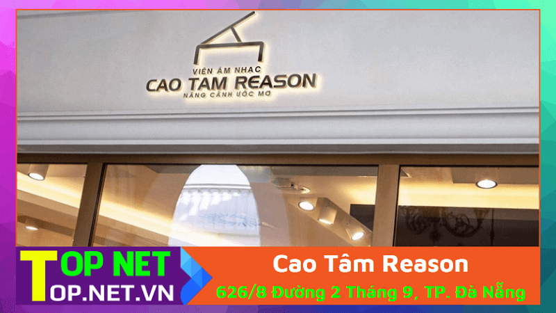 Cao Tâm Reason - Phòng thu âm ở Đà Nẵng