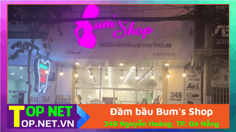 Đầm bầu Bum's Shop - Shop đầm bầu Đà Nẵng