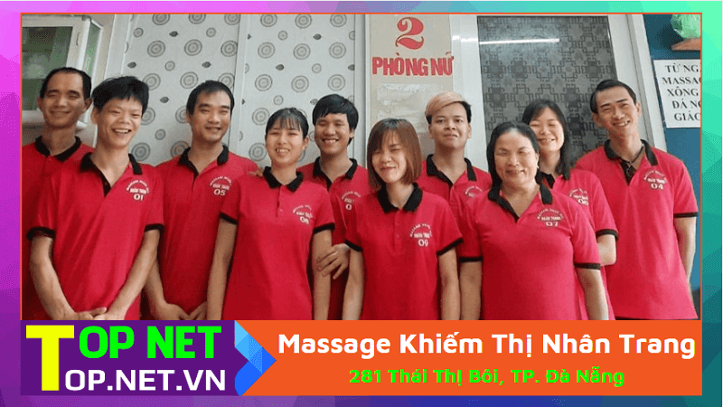 Massage Khiếm Thị Nhân Trang - Matxa người mù Đà Nẵng