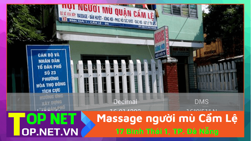 Massage người mù Cẩm Lệ - Massage người mù Cẩm Lệ Đà Nẵng