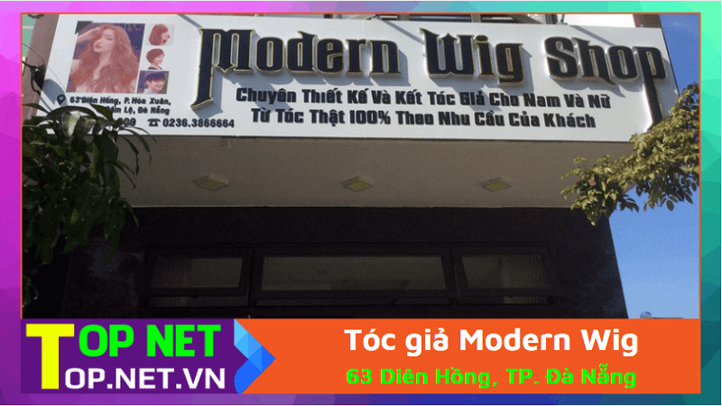 Tóc giả Modern Wig - Tóc giả tại Đà Nẵng