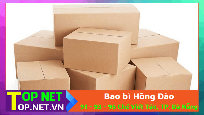 Bao bì Hồng Đào - Thùng giấy carton Đà Nẵng