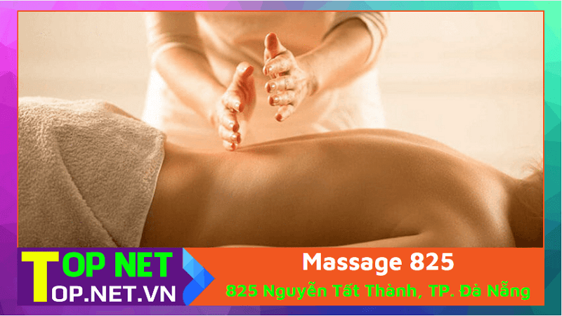Massage 825 - Massage thư giãn Đà Nẵng
