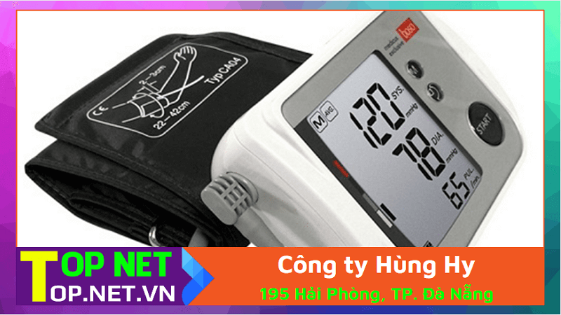 Công ty Hùng Hy - Giá máy đo huyết áp tại Đà Nẵng