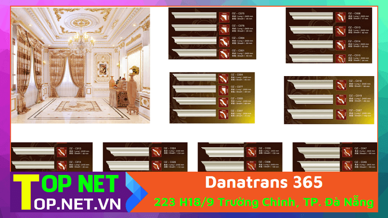 Danatrans 365 - Phào chỉ nhựa Đà Nẵng