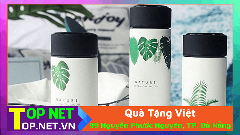 Quà Tặng Việt - In bình giữ nhiệt Đà Nẵng