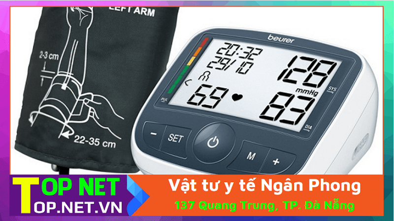 Vật tư y tế Ngân Phong - Bán máy đo huyết áp tại Đà Nẵng