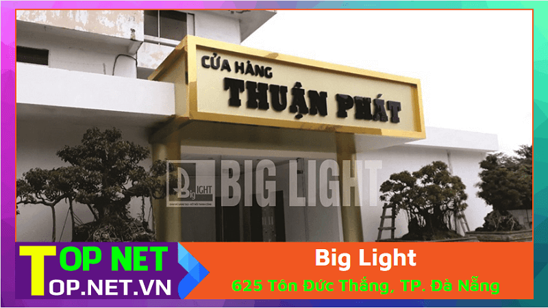 Big Light - Gia công chữ inox Đà Nẵng