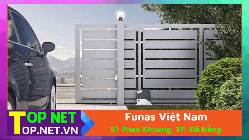 Funas Việt Nam – Lắp đặt cổng tự động tại Đà Nẵng