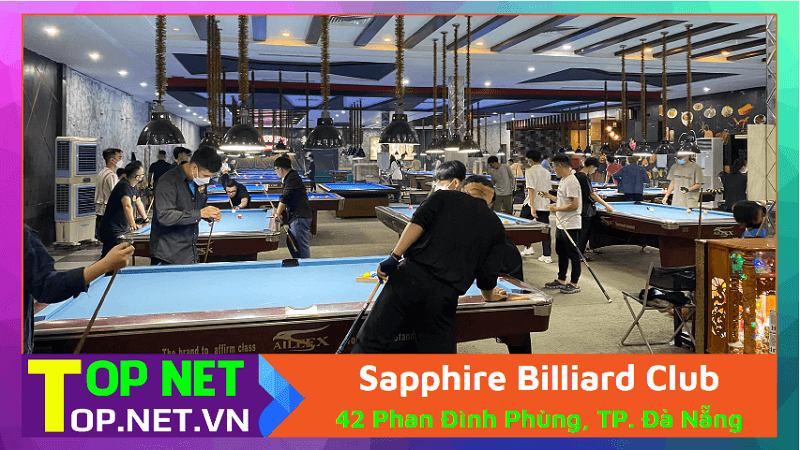 Sapphire Billiard Club - Câu lạc bộ bida Đà Nẵng