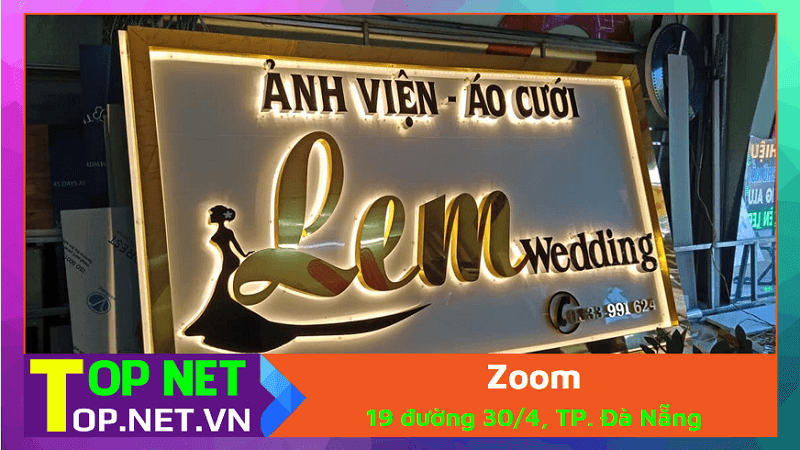 Zoom – Dịch vụ thi công chữ inox tại Đà Nẵng
